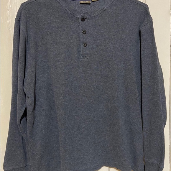 L.L.Bean Men’s henely Shirt /Large - Picture 2 of 8